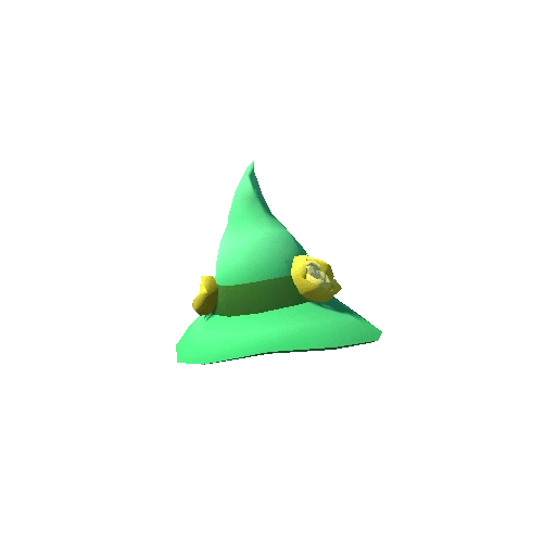Wizard Hat 06 Green